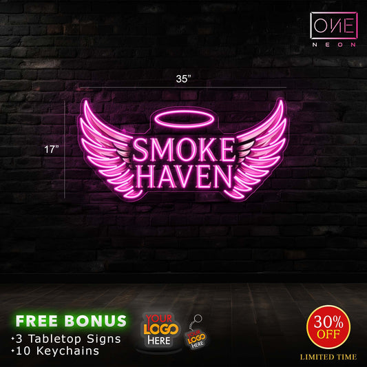 Smoke Haven | Led Neon Sign
