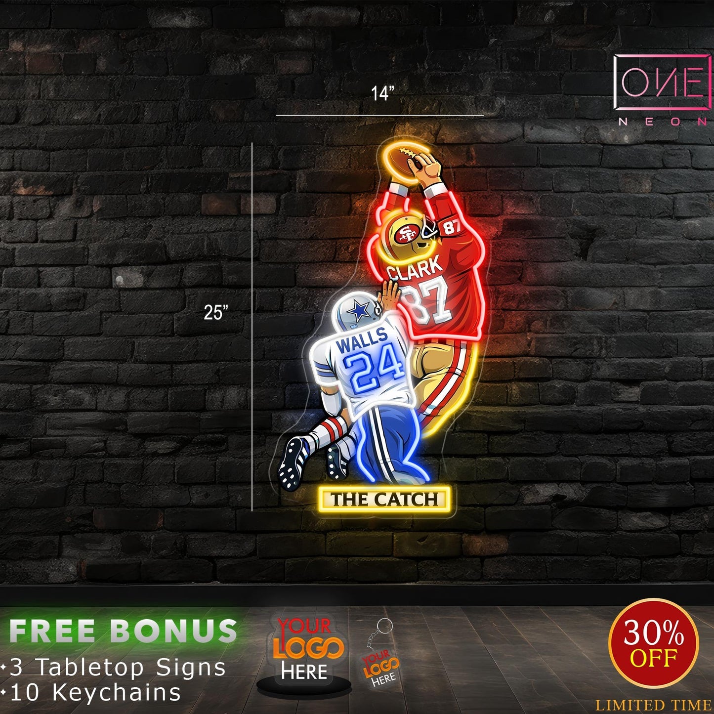 THE CATCH | LED Neon Sign
