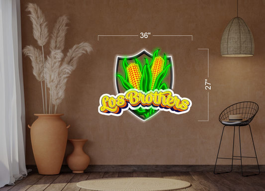 Lost Brothers| LED Neon Sign (2 outdoor signs)