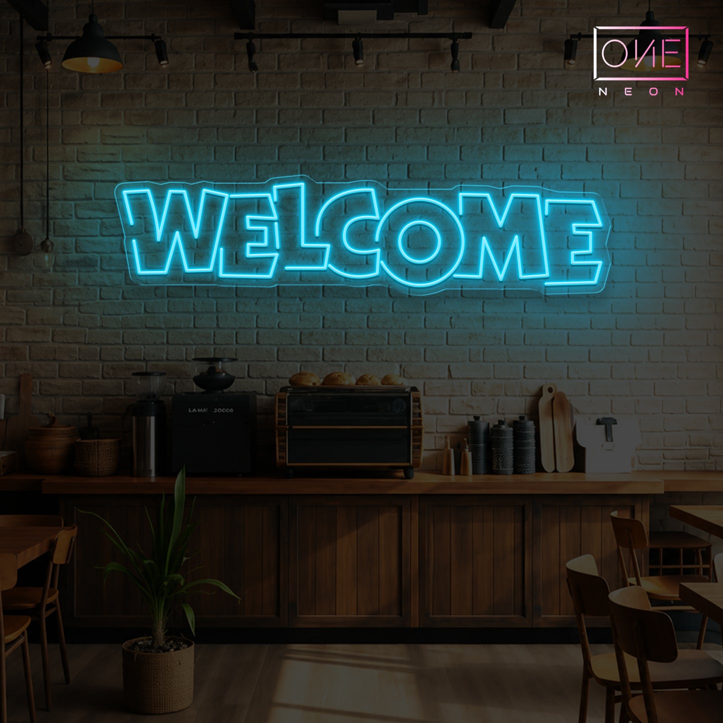 Welcome LED Neon Sign