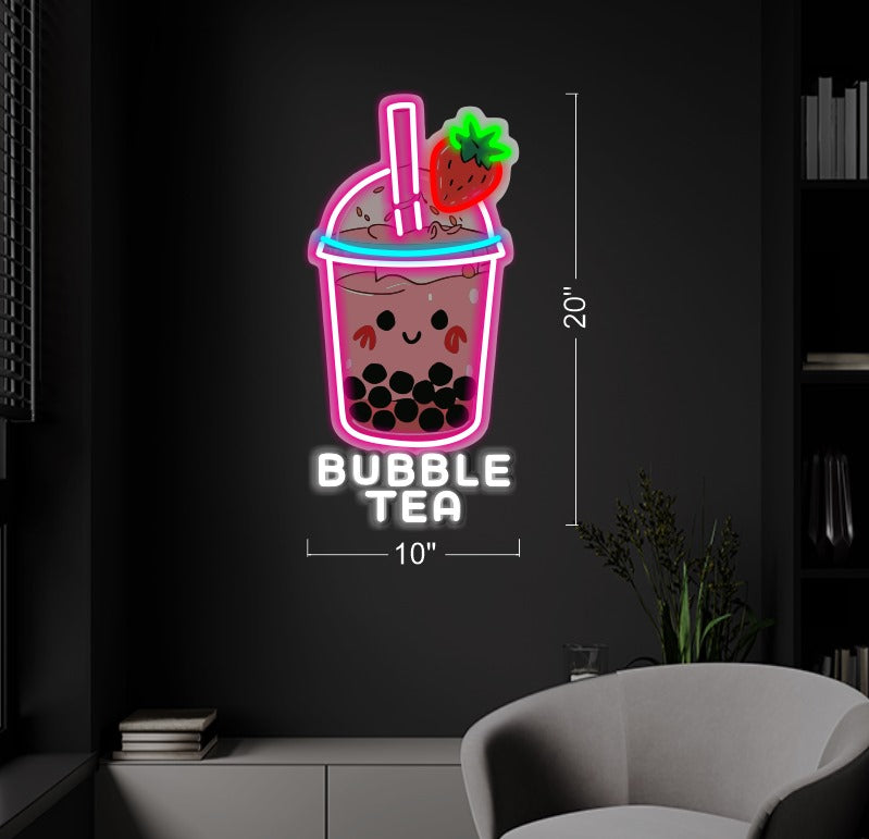 Pisco sour + Chicha morada+ Bubble tea (3 signs) | LED Neon Sign