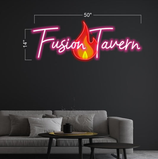 Fusion Tarvern | LED Neon Sign