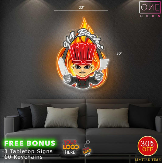 314 BACHI | Led Neon Sign (OUTDOOR)