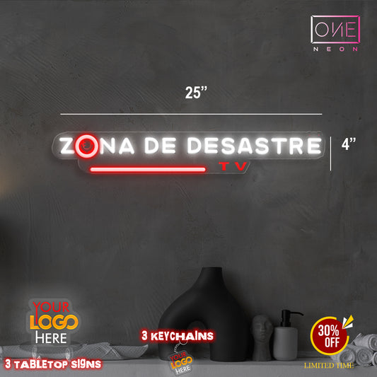 Zona De Desastre | LED Neon Sign