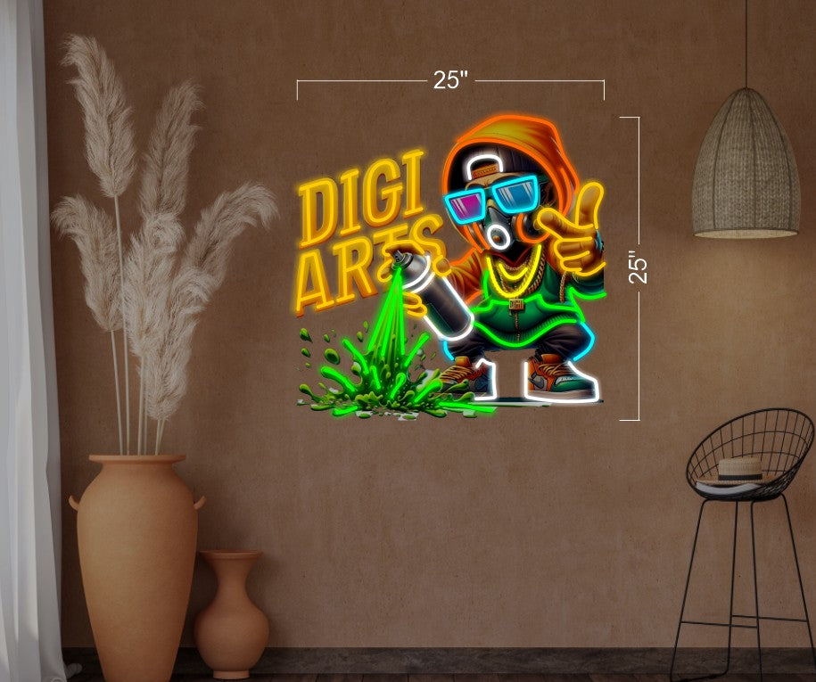 DIGI ARIS | LED Neon Sign