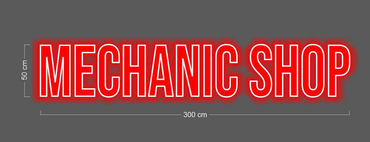 MECHANIC SHOP+ TALLER MEGANICO | LED Neon Sign (2 signs)