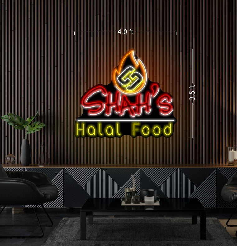 Halal food | Led Neon Sign