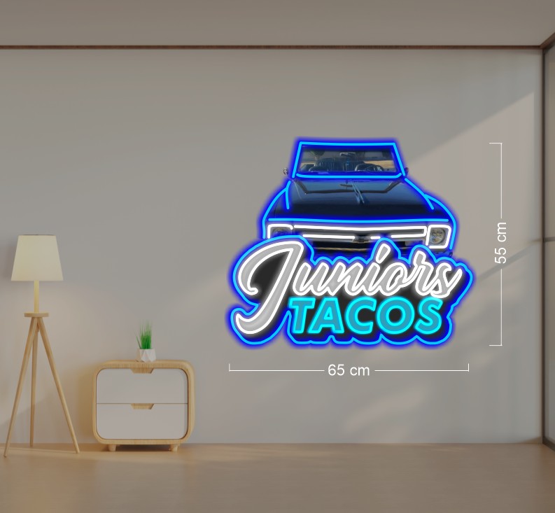 Pinche way & Car logo | Led Neon Sign ( 4 signs)