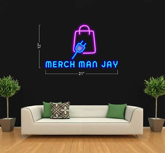 MERCH MAN JAY | LED Neon Sign
