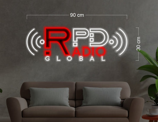 Radio Global | LED Neon Sign