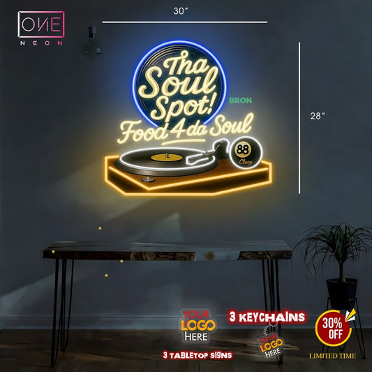 THA SOUL SPOT FOOD 4 DA SOUL | Led Neon Sign