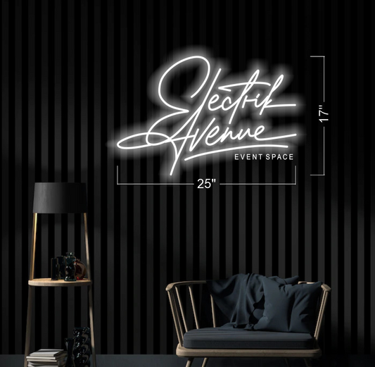 ELECTRIC EVENUE ( 2 signs) | LED Neon Sign