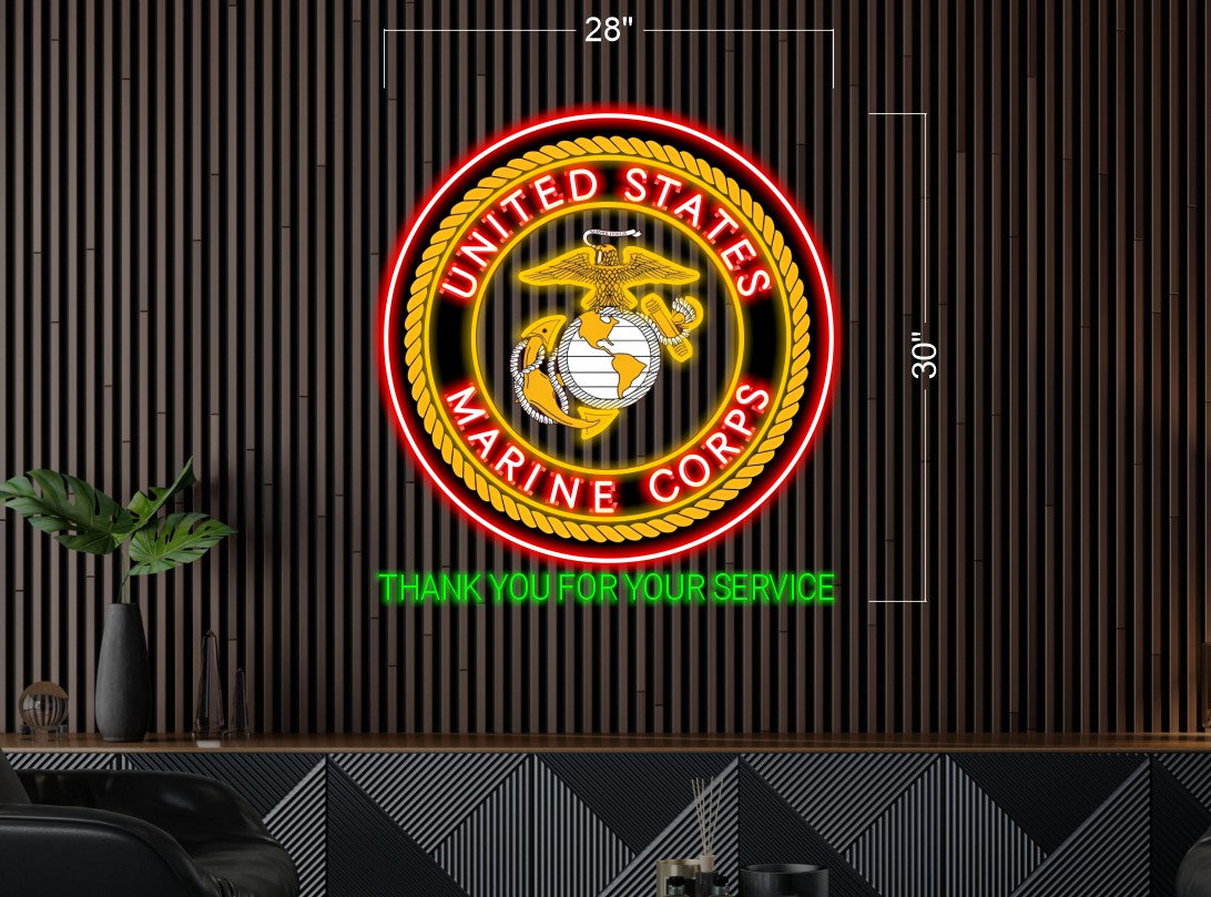 MARINE CORPS | LED Neon Sign