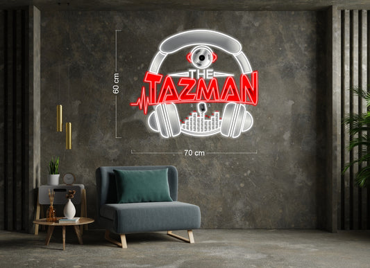 THE TAZMAN | LED Neon Sign