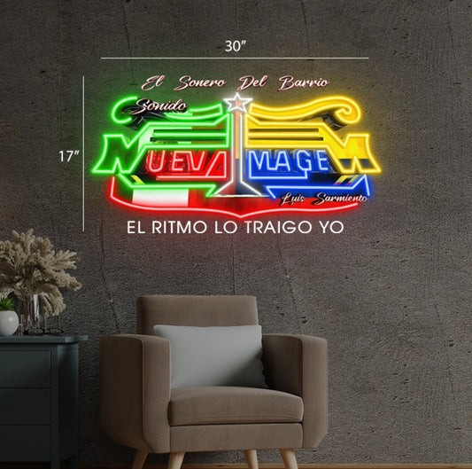 EL RITMO LO TRAIGO YO | LED Neon Sign