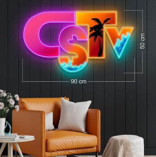 CSTV | LED Neon Sign