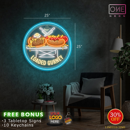 Loaded Gurney | Led Neon Sign