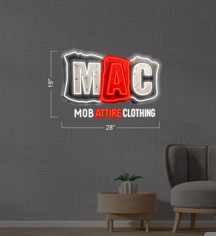 MAC+MOB | LED Neon Sign (2 SIGNS)