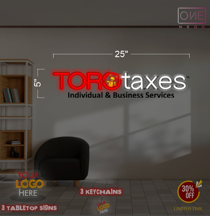 TOROTAXES | LED Neon Sign