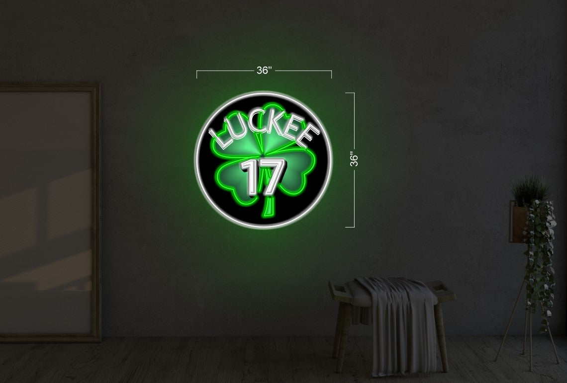 CHI GRENADE + LUCKEE 17 | LED Neon Sign (2 signs)