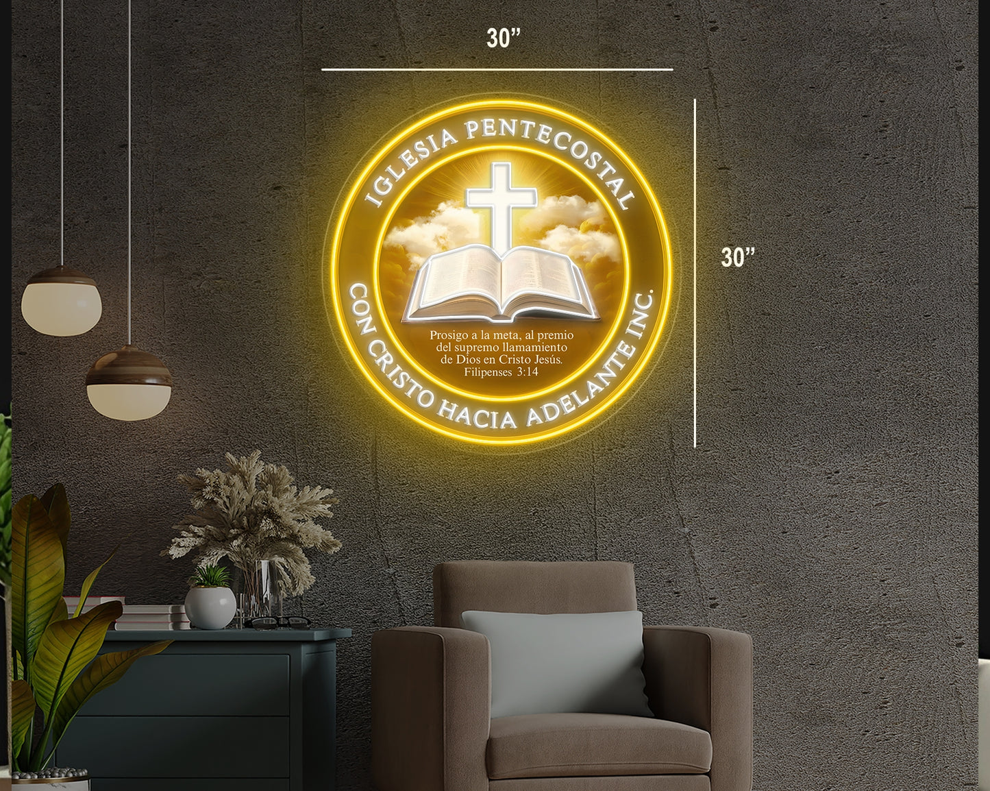 IGLESIA PENTECOSTAL CON CRISTO HACIA ADELANTE INC | LED Neon Sign