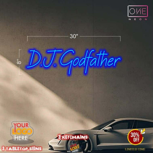 D. J. Godfather | Led Neon Sign