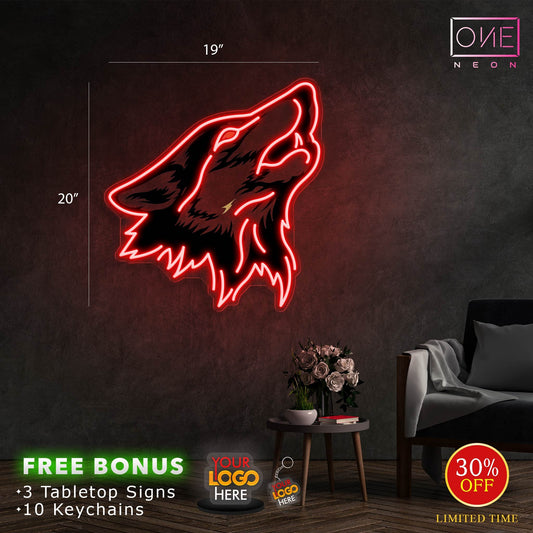 red wolf| Led Neon Sign