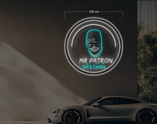 MR PATRON GRILL & CANTINA | LED Neon Sign