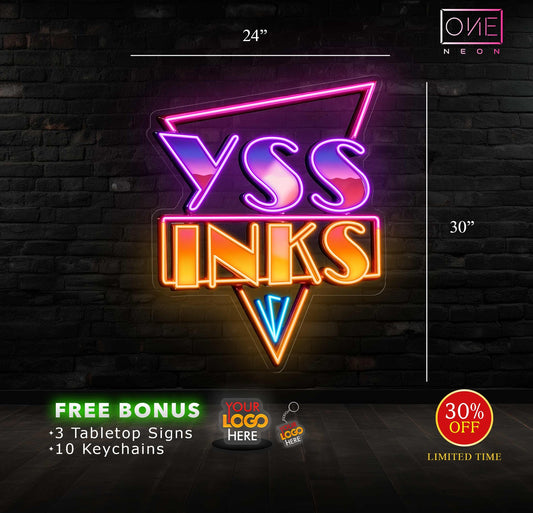 YSS INKS | LED Neon Sign (2 signs)