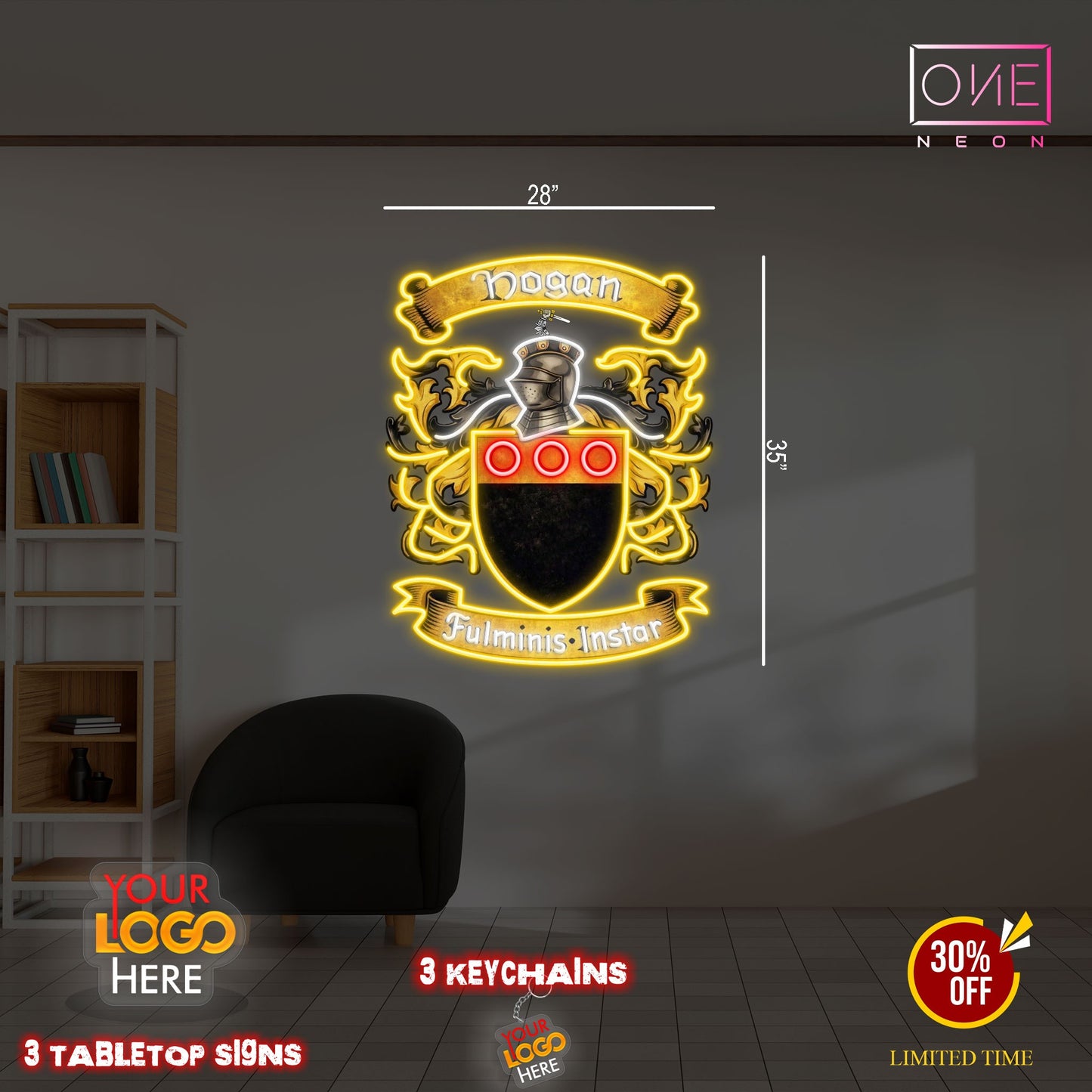 Hogan Fulminis instar | Led Neon Sign