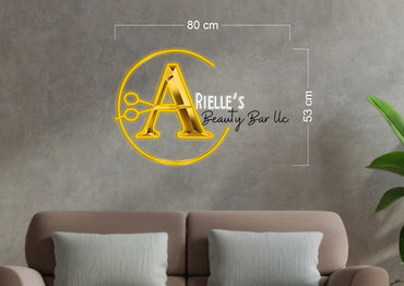 KenKutz85 Barber Lounge +Arielle’s Beauty Bar llc | LED Neon Sign (2 signs)