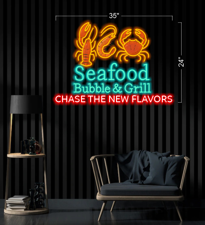 Seafood | LED Neon Sign