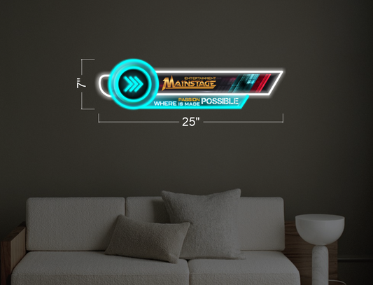 Entertainment Mainstage | Led Neon Sign