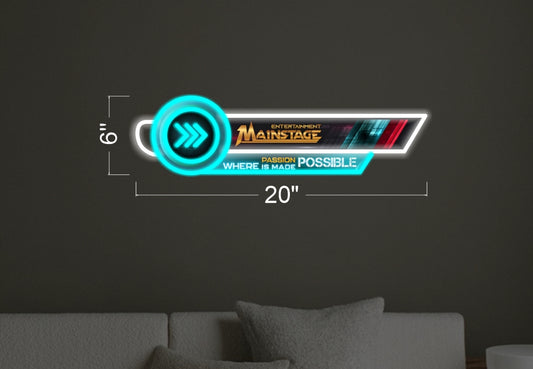 Entertainment Mainstage | Led Neon Sign