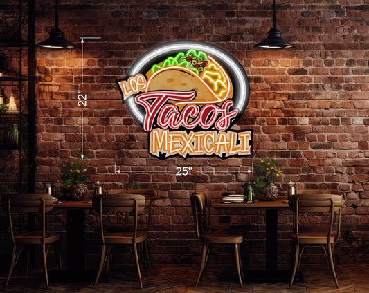 TACOS MEXICALI | LED Neon Sign