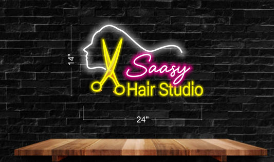 Saasy Hair Studio | LED Neon Sign
