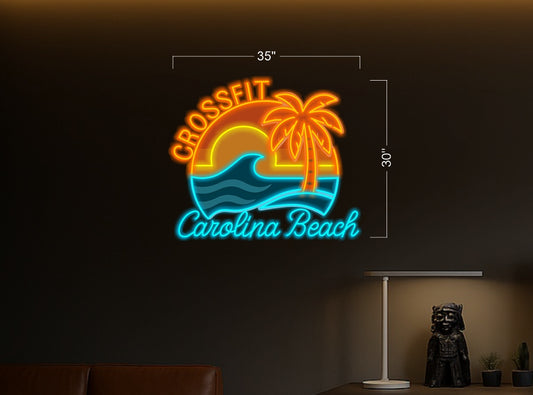 CROSSFIT CAROLINA BEACH | LED Neon Sign