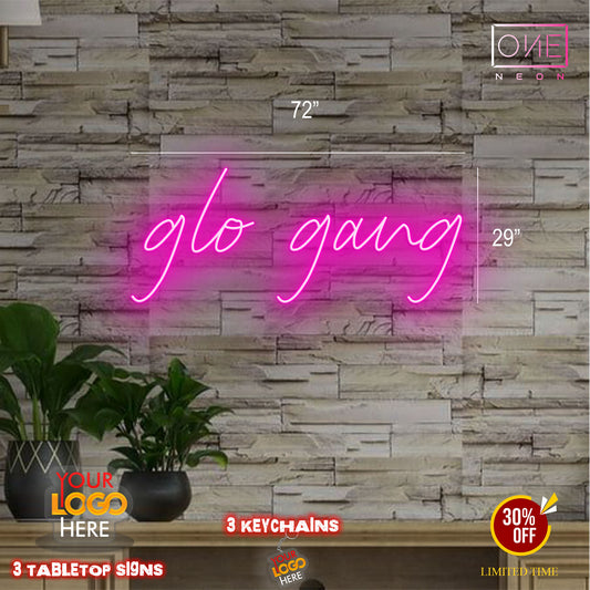 GLO GANG | LED Neon Sign (2 SIGNS)