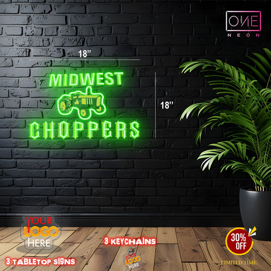 MIDWEST CHOPPERS | LED Neon Sign