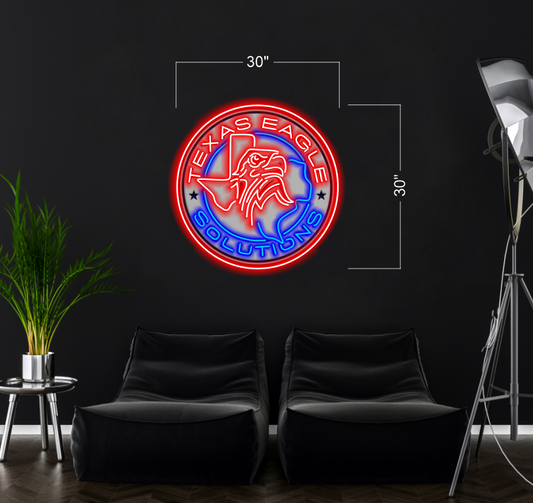 TEXAS EAGLE | LED Neon Sign
