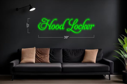 Hood Locker | Led Neon Sign