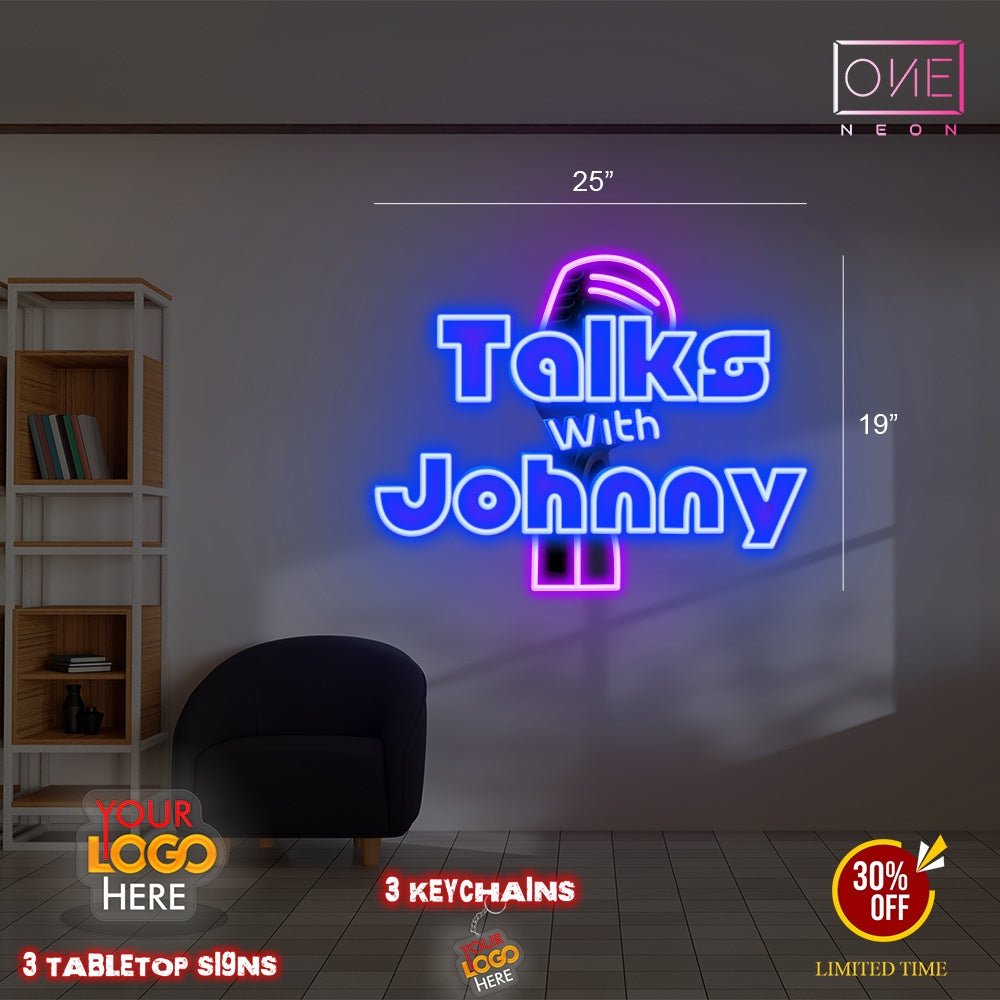 Talks with Jonnny| Led Neon Sign