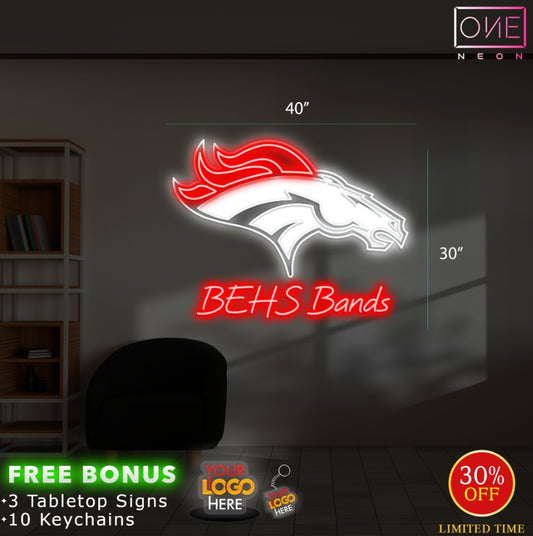 BEHS Bands| Led Neon Sign