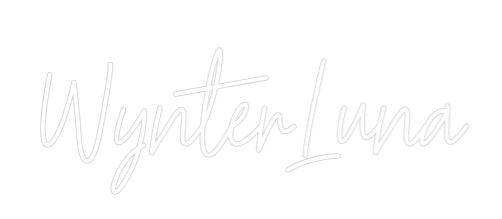 Custom Neon: WynterLuna