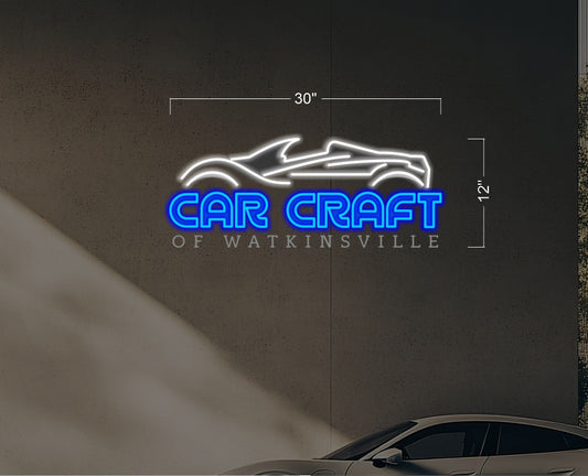 Car Craft of Watkinsville | Led Neon Sign