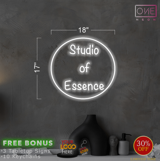 Studio Of Essence| Led Neon Sign (OUTDOOR)