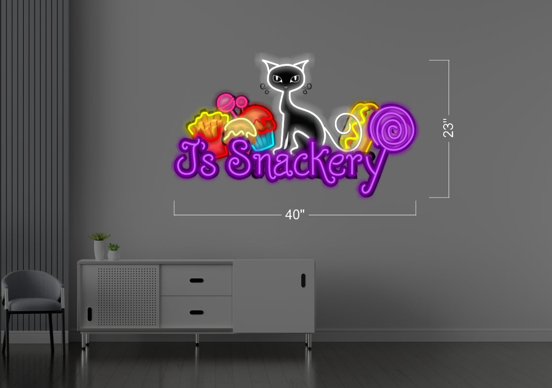 J'S SNACKERY | LED Neon Sign