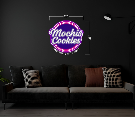 Mochis cookies| Led Neon Sign