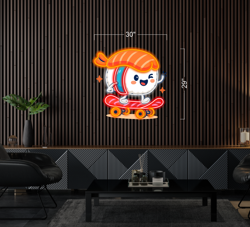 Sushi logo ( 3 signs) | Led Neon Sign