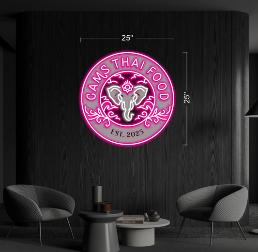 Gams Thai Food | LED Neon Sign